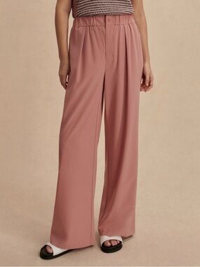 Varley Kayson Wide Leg Pants- Ash Rose